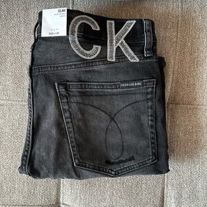 Calvin Klein Jeans Black Distressed jeans